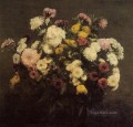 Large Bouquet of Crysanthemums2 flower painter Henri Fantin Latour